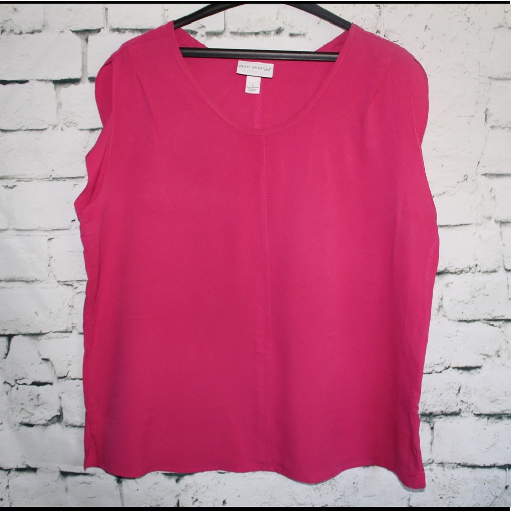 Pure Energy | Hot Pink Sleeveless Shirt